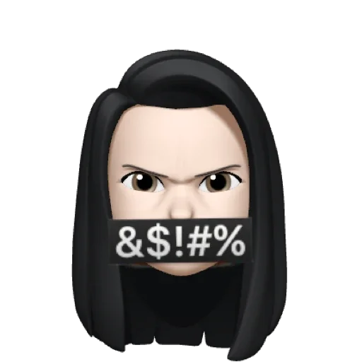 🖤 Стикер «flauriesh» для Telegram
