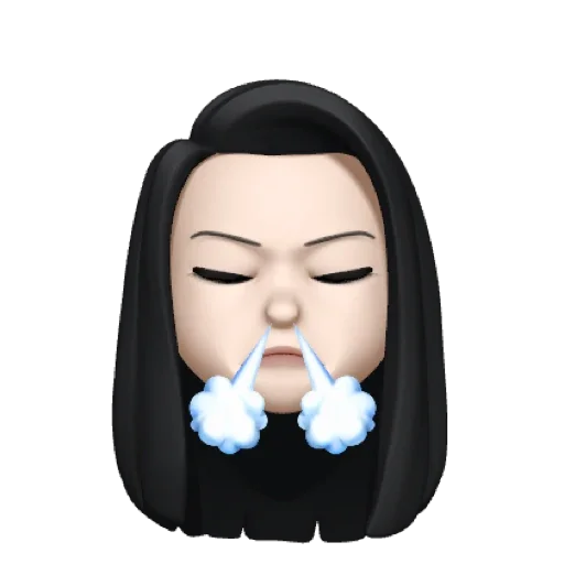 🖤 Стикер «flauriesh» для Telegram