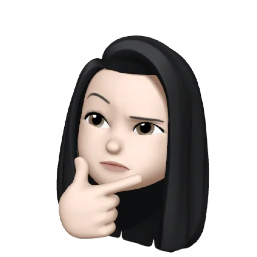 🖤 Стикер «flauriesh» для Telegram