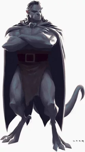 👿 Стикер «Горгульи» для Telegram