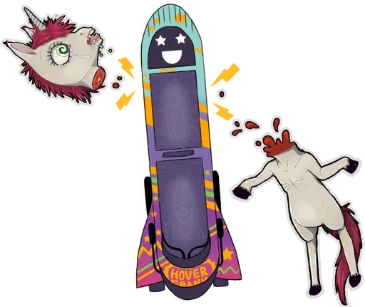 🖼 Стикер «Gori Cuddly Carnage» для Telegram