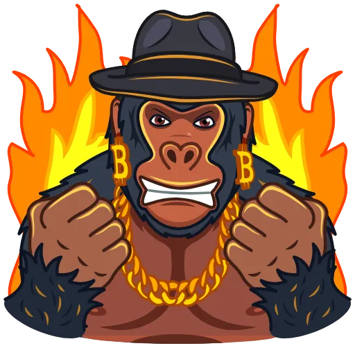 🔥 Стикер «Gorilla» для Telegram