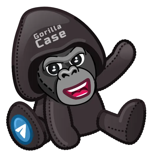 👋 Стикер «Gorilla Case» для Telegram