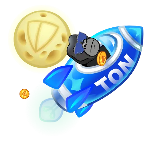 🗿 Стикер «Gorilla Case» для Telegram