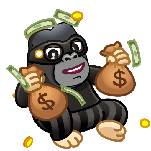💰 Стикер «Gorilla Case» для Telegram