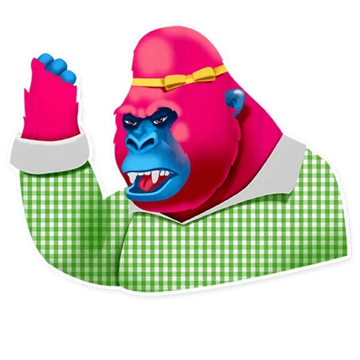 😶 Стикер «Gorilla» для Telegram