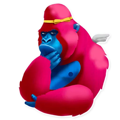 😥 Стикер «Gorilla» для Telegram