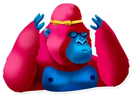 😰 Стикер «Gorilla» для Telegram