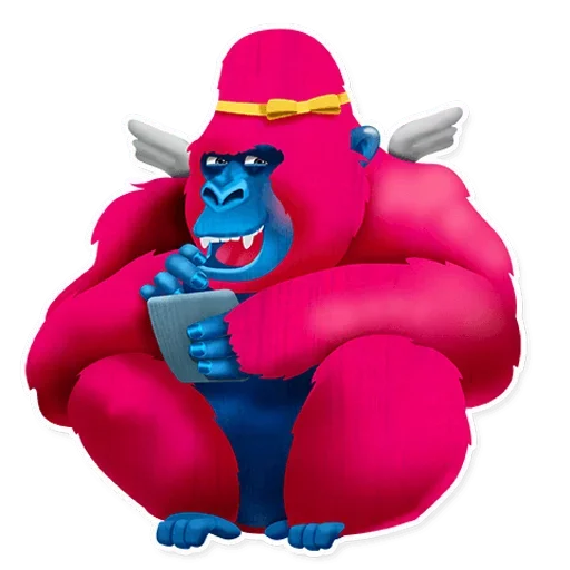 😡 Стикер «Gorilla» для Telegram