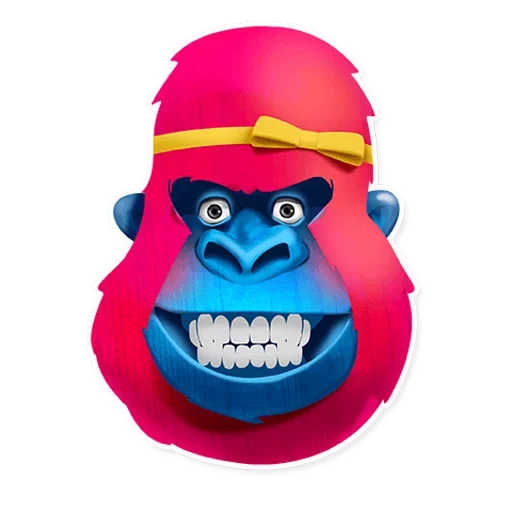 😡 Стикер «Gorilla» для Telegram