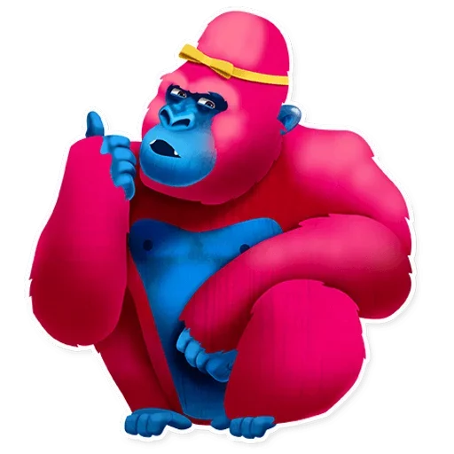 🙁 Стикер «Gorilla» для Telegram