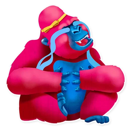 ☹️ Стикер «Gorilla» для Telegram
