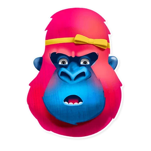 😖 Стикер «Gorilla» для Telegram