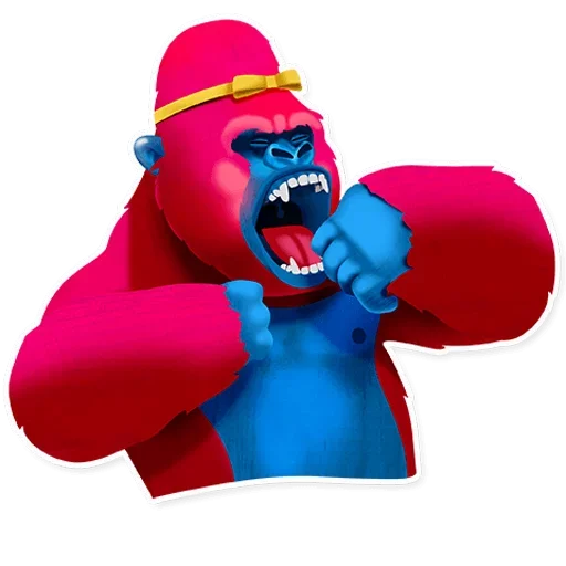 😲 Стикер «Gorilla» для Telegram