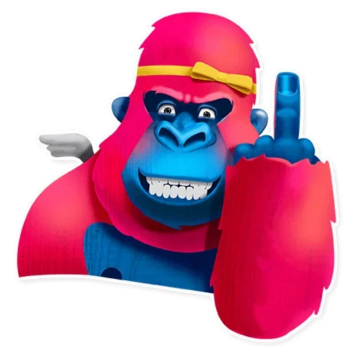 😒 Стикер «Gorilla» для Telegram