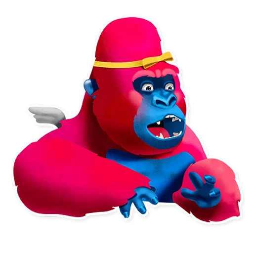 😲 Стикер «Gorilla» для Telegram