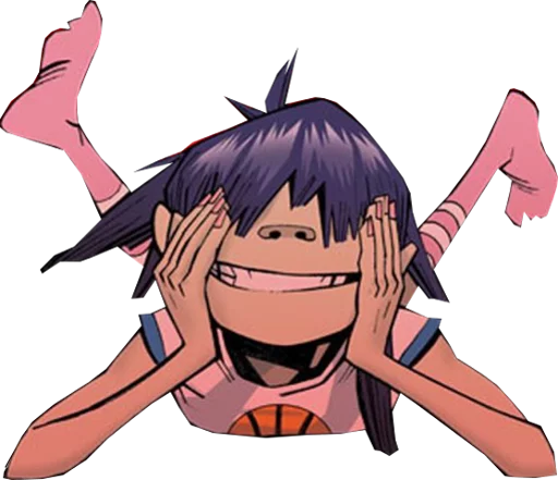 Стикерпак Gorillaz Pack для Telegram — скачать