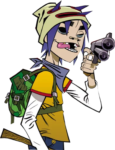 😋 Стикер «Gorillaz Pack» для Telegram