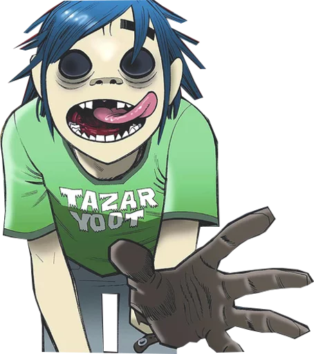 😳 Стикер «Gorillaz Pack» для Telegram