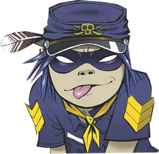 😋 Стикер «Gorillaz Pack» для Telegram