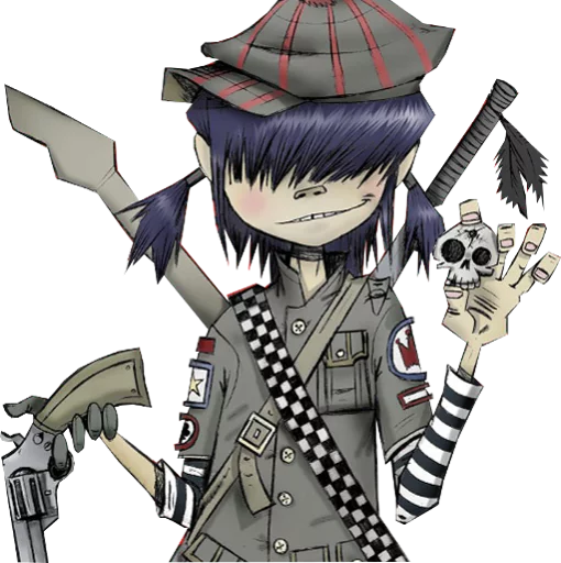😏 Стикер «Gorillaz Pack» для Telegram