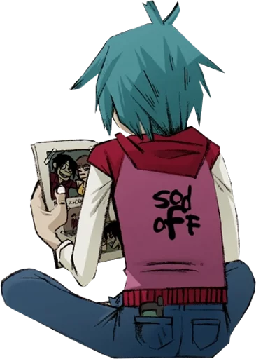 ☹ Стикер «Gorillaz Pack» для Telegram