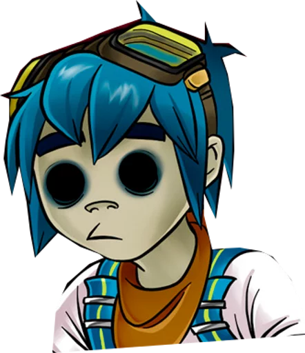 😶 Стикер «Gorillaz Pack» для Telegram
