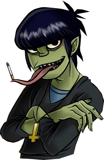👍 Стикер «Gorillaz Pack» для Telegram