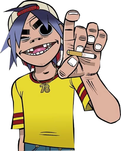 😜 Стикер «Gorillaz Pack» для Telegram