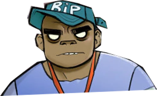 🙃 Стикер «Gorillaz Pack» для Telegram