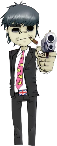 😏 Стикер «Gorillaz Pack» для Telegram