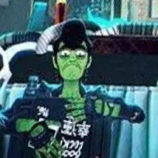 😰 Стикер «GORILLAZ» для Telegram