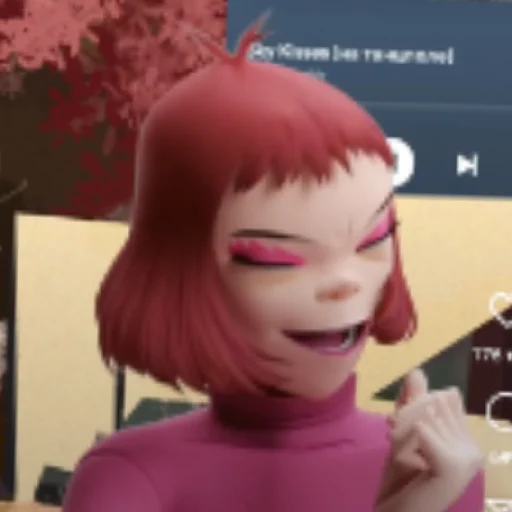 😆 Стикер «GORILLAZ» для Telegram