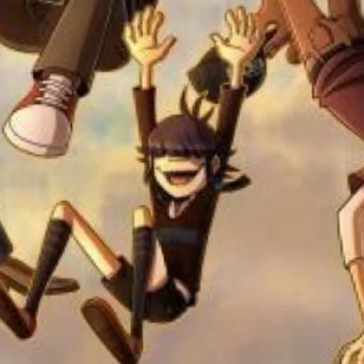 😆 Стикер «GORILLAZ» для Telegram