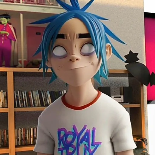 😚 Стикер «GORILLAZ» для Telegram