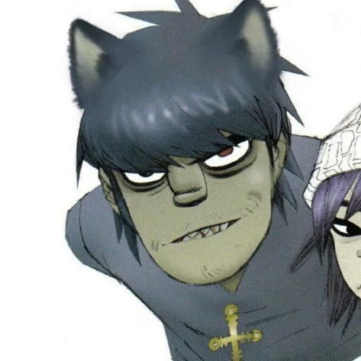 🐱 Стикер «GORILLAZ» для Telegram