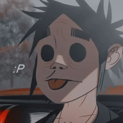 😋 Стикер «GORILLAZ» для Telegram