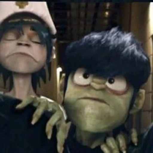 😤 Стикер «GORILLAZ» для Telegram