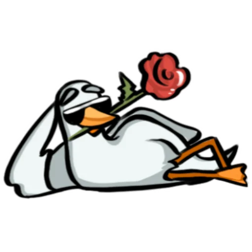 😏 Стикер «Крутыш Гоша» для Telegram