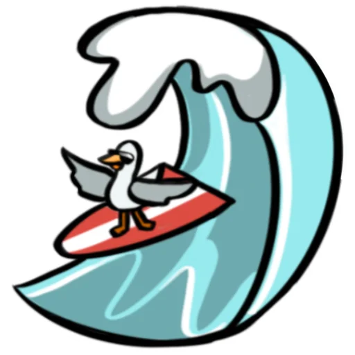 🌊 Стикер «Крутыш Гоша» для Telegram