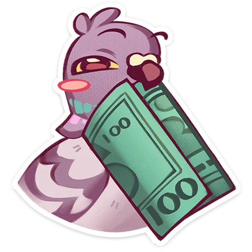 🌟 Стикер «Голубь Гоша» для Telegram