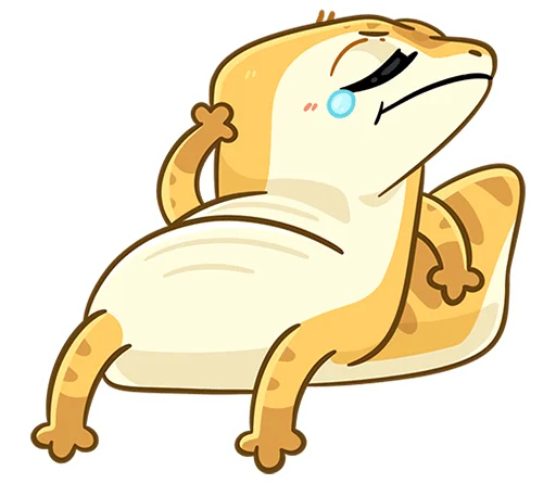 😴 Стикер «Гоша без надписей» для Telegram