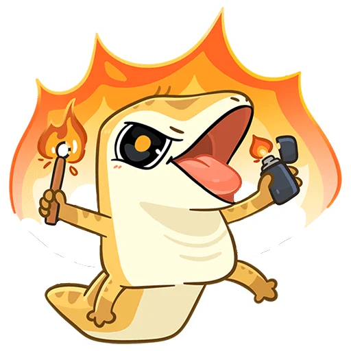 😈 Стикер «Гоша без надписей» для Telegram