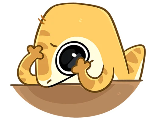 😣 Стикер «Гоша без надписей» для Telegram