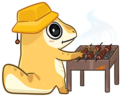 🍢 Стикер «Гоша без надписей» для Telegram