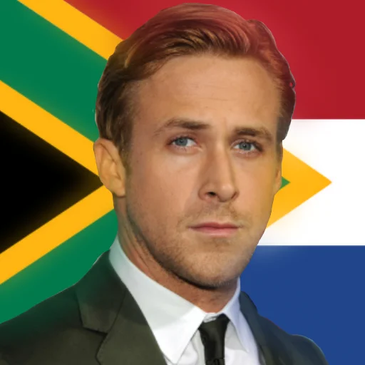 🇿🇦 Стикер «Гослинг и базированные страны» для Telegram