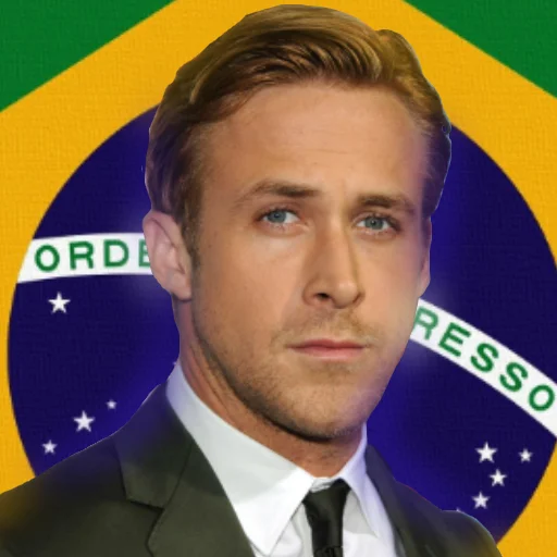 🇧🇷 Стикер «Гослинг и базированные страны» для Telegram