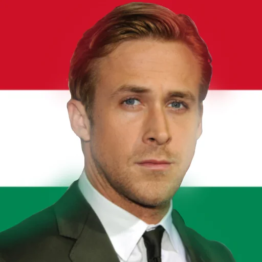 🇭🇺 Стикер «Гослинг и базированные страны» для Telegram