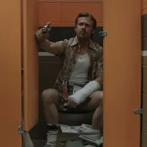 🚽 Стикер «Based Russian Gosling Sticker Pack» для Telegram