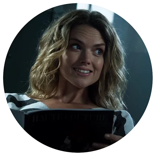 😁 Стикер «Gotham. Barbara Kean» для Telegram